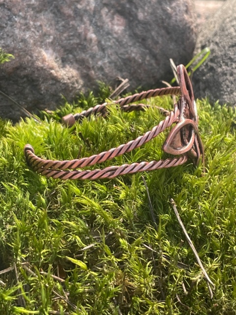 Miedziana Bransoletka Węzeł Czarownicy – Słowiański Amulet Ochronny