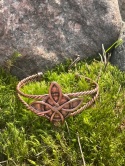 Miedziana Bransoletka Węzeł Czarownicy – Słowiański Amulet Ochronny