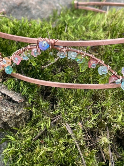 Opaska miedziana Polna Rosa