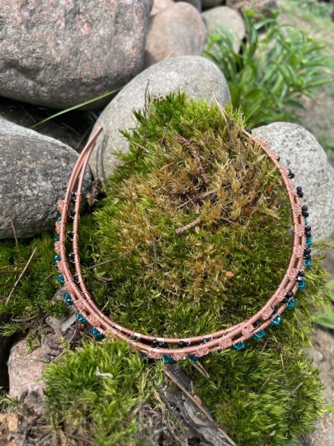 Miedziana Łąka – Opaska do Włosów